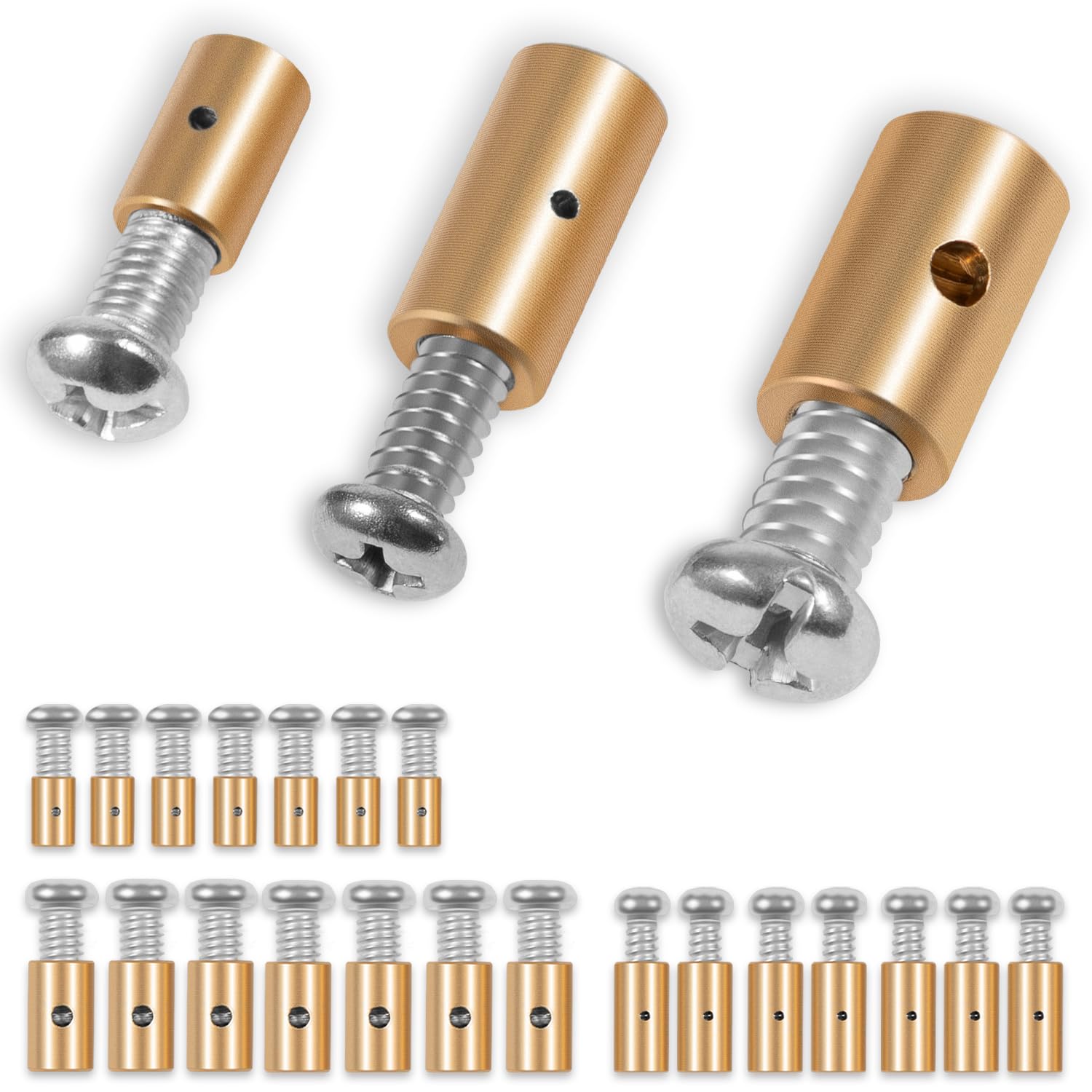 Amazon.com: 03336 Cable Stop Assortment, 24 Pack Universal fit